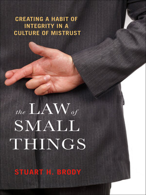 cover image of The Law of Small Things